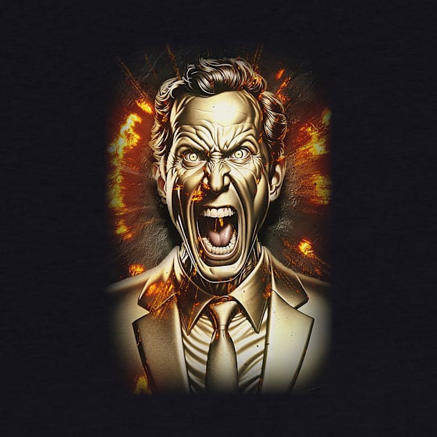 Untethered Golden God by 3Zetas Designs